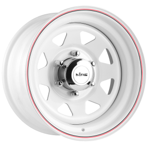 KING Terra 14x6 6x139.7 ET10 White