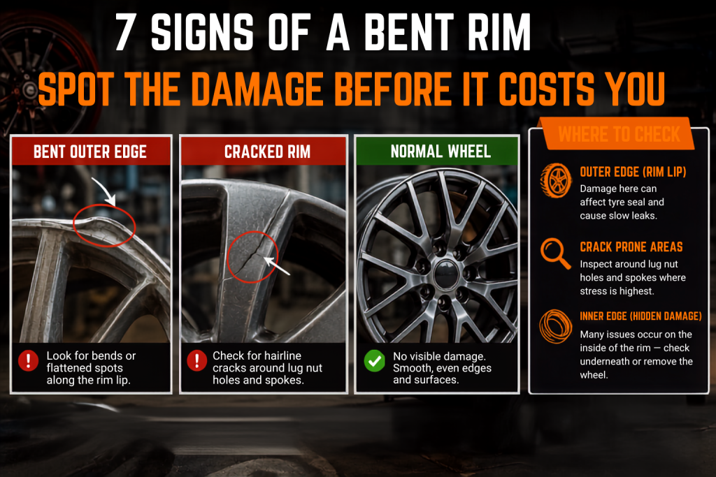 sign of a bent rim- wangara rim and suspension